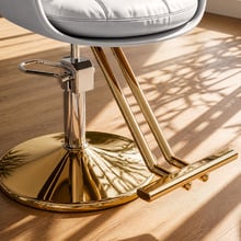 Jared Faux Leather Salon Chair